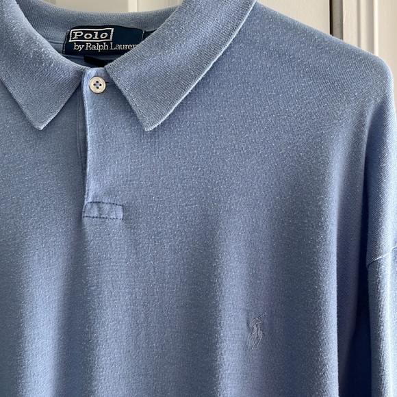 Polo by Ralph Lauren Large light blue long sleeve - Picture 3 of 5
